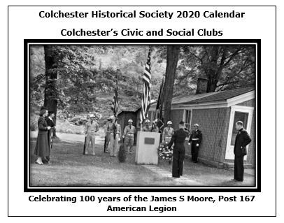 Text Box: Colchester Historical Society 2020 Calendar